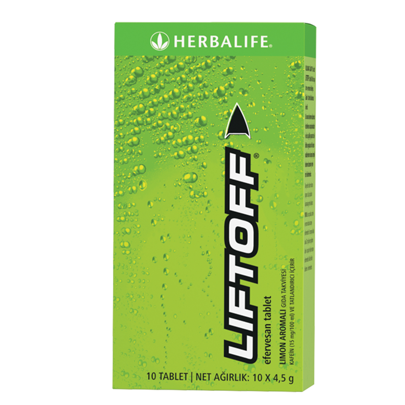 Herbalife LiftOff® Efervesan İçecek Limon Aromalı