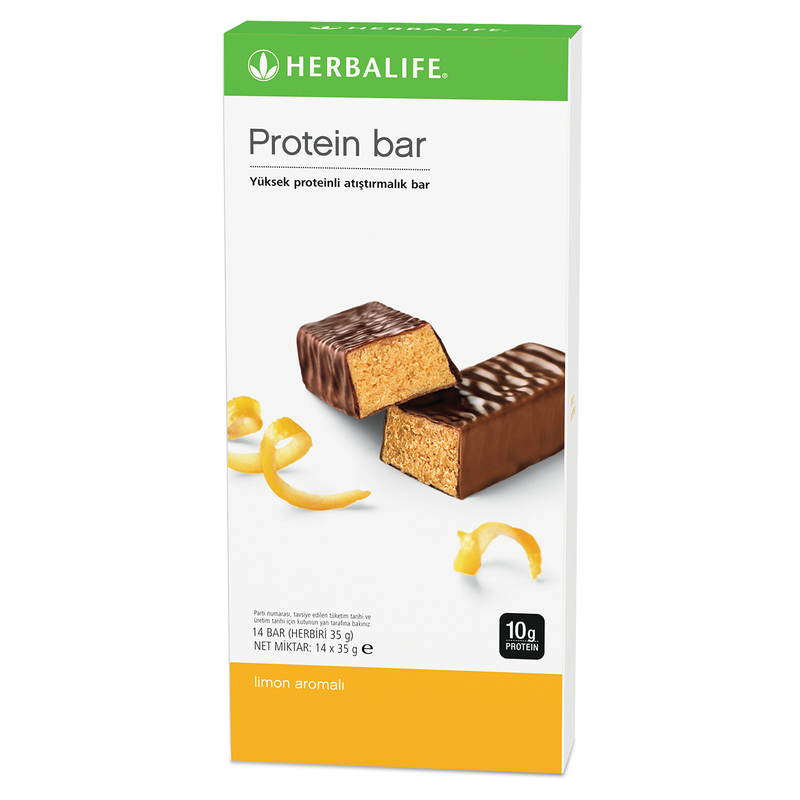 Herbalife Limonlu Protein Bar Aromalı 14 Adet