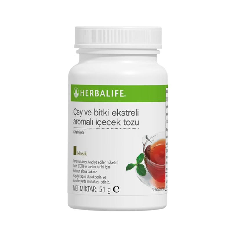 Herbalife Çay ve Bitki Ekstreli Aromalı İçecek Tozu Klasik 51g