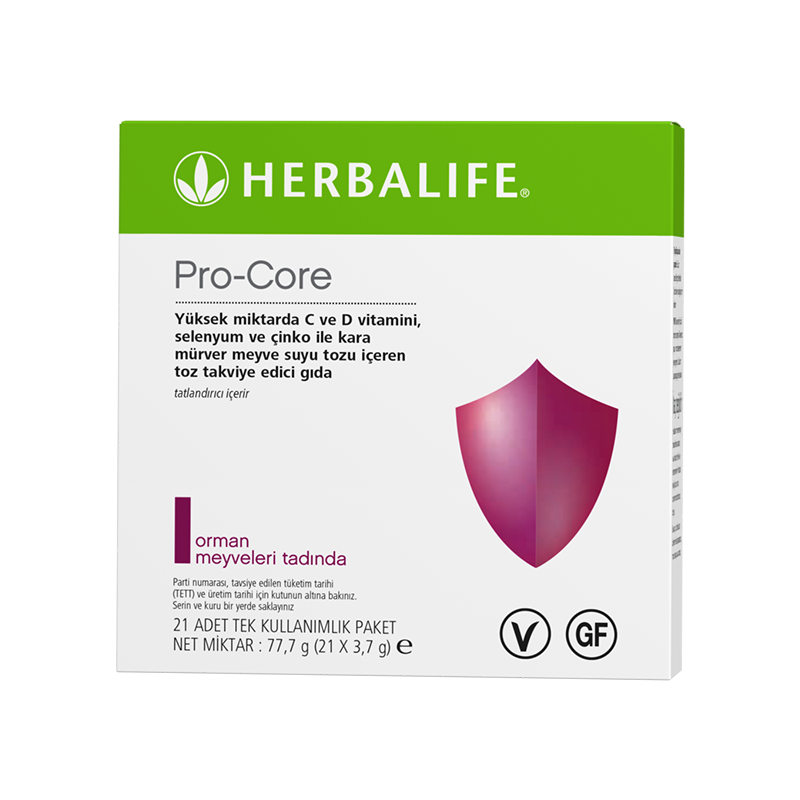 Herbalife Pro-Core Orman Meyveleri Tadında 21 x 3,7 g