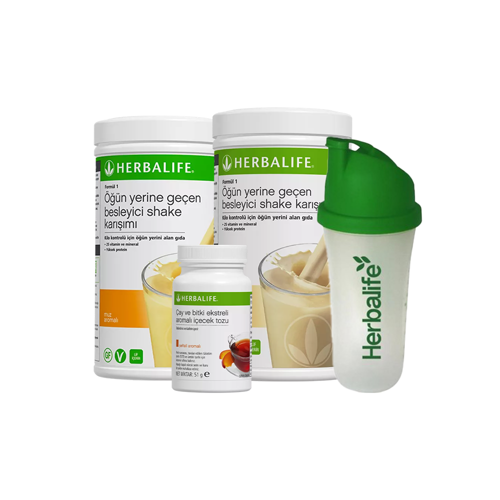 Temel Set + Shaker Hediye (Aşağı Kilo Kontrolü)